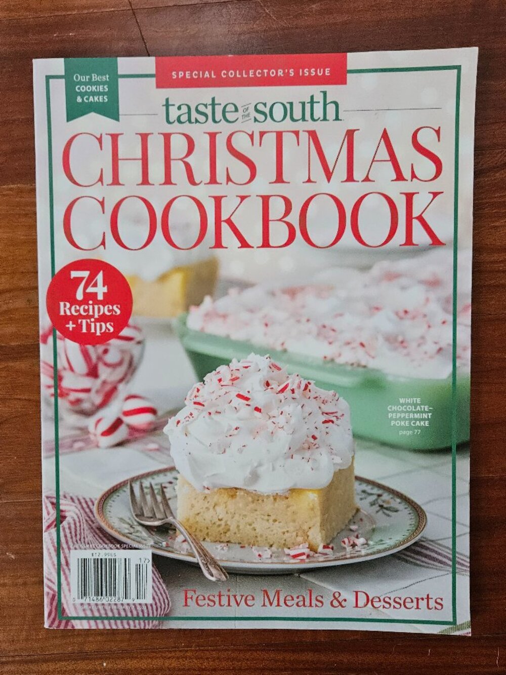 NEW TASTE OF THE SOUTH CHRISTMAS COOKBOOK FESTIVE HOLIDAY RECIPES